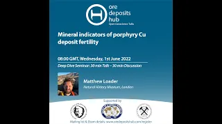 ODH 128 - Matthew Loader - Mineral indicators of porphyry Cu deposit fertility