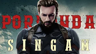 Captain America [ Edit ] - Porkanda Singam Edm | Marvel | Tamil