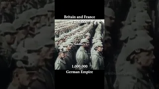 Battle of the Somme, Now vs Then #shorts