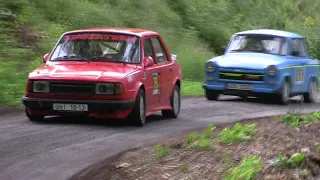 Rallye Železné Hory 2023 / Trabanty a Wartburg v akci :-)