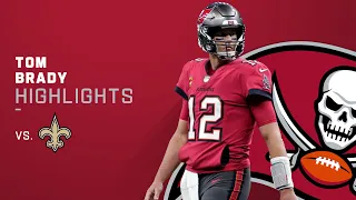 Tom Brady's Best Throws From 4-TD Game vs. Saints | NFL 2021 Highlights