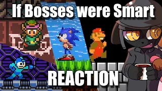 If Videogame Bosses Were Actually Smart | REACTION
