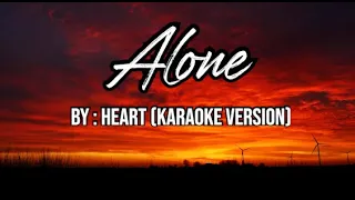 Alone Karaoke #karaoke #karaokemachine #videoke #heart #song #karaoketracks