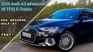 Der BESSERE Golf 8? Audi A3 advanced 35 TFSI S-Tronic Test! [POV]