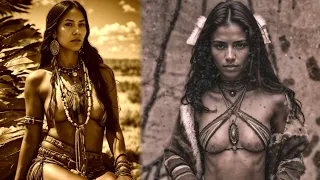 OLD photos of BEAUTIFUL Native American Women from the OLD WEST!