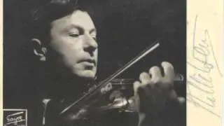 Nathan Milstein plays his Paganiniana ('live')
