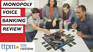 2019 Monopoly Voice Banking Game Review from Hasbro Gaming