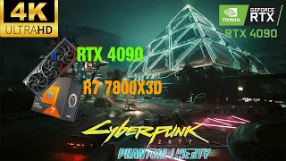 RTX 4090 | CYBERPUNK 2077 PHANTOM LIBERTY | 4K | OVERDRIVE MODE | ULTRA SETTINGS | DLSS 3.5 | FG