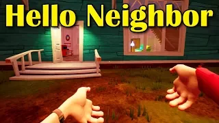 Hello Neighbor Release НОВЫЙ БАГ НЕВИДИМЫЕ ВЕЩИ Invisible things