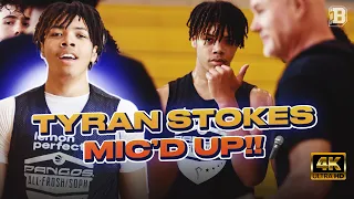 We mic’d up the no. 1 player in the country! | Tyran Stokes Mic’d up  Part 1🔥