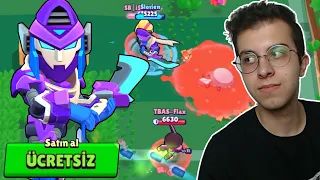 ÜCRETSİZ MECHA MORTİS ALDIM VE DENEDİM !! BRAWL STARS