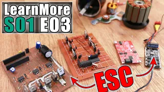 LearnMore#3 - The ESCs | Brushless Motors | All Theory You Need To Know About ESCs