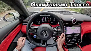 2024 Maserati GranTurismo Trofeo - The Twin Turbo Italian GT You Need To Drive (POV Binaural Audio)