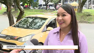 Conozca la historia de Sandra Castillo, una enfermera que se convirtió en taxista