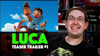 REACTION! Luca Teaser Trailer #1 -Disney Pixar Movie 2021