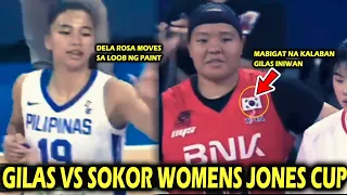 SoKor VS GILAS. Dela Rosa Moves sa Loob ng Paint | Bigat ng SoKor Womens. Gilas Laban pa rin!