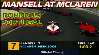 Mansell at McLaren | Round 13: Portuguese Grand Prix | Formula 1 (PS1)