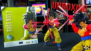 SH Figuarts Super Saiyan 4 Goku Action Figure Unboxing Bandai Review Dragon Ball GT