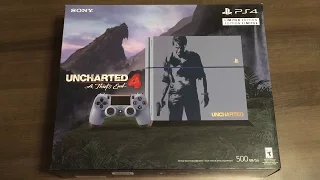 PS4 Unboxing (Uncharted 4 Bundle)