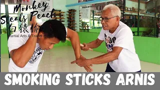 Smoking Sticks - the Fastest Arnisador in the Philippines @TheArnisGuru