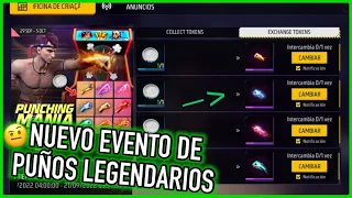 Asi es el Nuevo Evento Mania De Puños Que Llego a Free Fire 🤨 | JORGEPLAYED