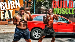 Fastest way to burn fat and build muscle | Overweight workout @BrolyGainz007 @StayCreative96