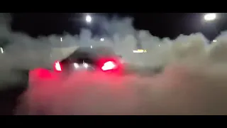 W205 Mercedes Benz C63S AMG  burnout donut drift