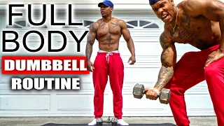 10 MINUTE FULL BODY WORKOUT (DUMBBELL)