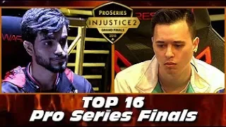 Injustice 2 - Pro Series Finals - TOP 16 feat. SonicFox, HoneyBee, Tekken Master