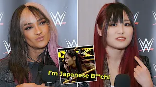 IYO SKY and Dakota Kai React to Racist Fan, Bayley's Japanese Skills, and More