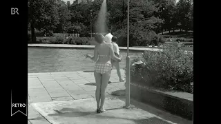 BR Retro: Sommer, Sonne, Schwimmbad · Ungererbad München 1962