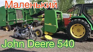 John Deere 540 | Маленькие рулоны | Пресс-подборщик из Европы