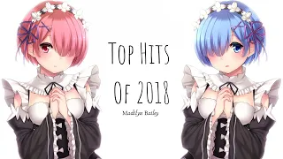 {Nightcore} Top Hits Of 2018 (Lyrics/Switching Vocals)