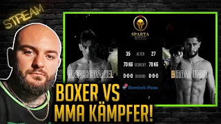 AMATEUR BOXER UMUT vs. PROFI MMA-KÄMPFER DANIEL MATUSIC | Edmon reagiert | Stream Highlights