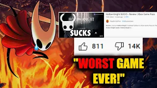 “Hollow Knight is UNORIGINAL GARBAGE” Worst Hollow Knight Review Ever