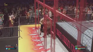 HAKU TANAKA VS CHRISTIAN DRAKE (2 OUT 3 FALLS HELL IN A CELL)