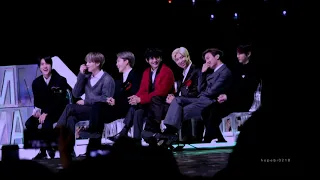 191130MMA  BTS Reaction to TXT Win 'Best New Artist'