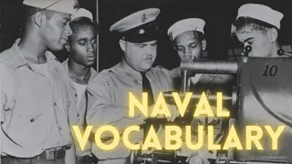 Intro to Naval Vocabulary