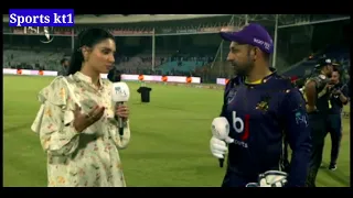 Sarfraz Ahmed interview / Peshawar Vs Quetta / Post Match Presentation/HBL psl8