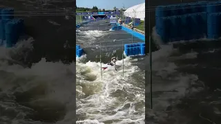 Canoe Slalom #canoe #canoeing #kayak #canoeslalom #slalom #shorts #shortvideo #viral #viralvideo