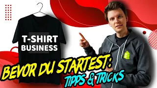 Bevor du ein T-Shirt Business aufbauen / Print on Demand Dropshipping Business starten willst