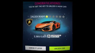 Xe hơi Lamborghini Revuelto được mở khoá xe hơi trong Asphalt 9 Legends