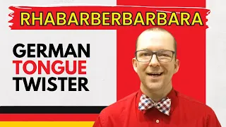 Rhabarberbarbara: A German Tongue Twister with English Translation