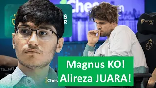 Kalahkan Magnus, Alireza Juara | CCT Chess.com