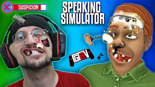 SPEAKING SIMULATOR!  Hilarious I forgot how to Talk Game! (FGTeeV Robot or Human?)