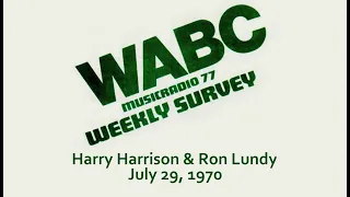 WABC July 29, 1970 with Harry Harrison and Ron Lundy