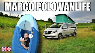 Mercedes-Benz Marco Polo - Vanlife in Poland's Vineyards (ENG) - Test Drive and Review