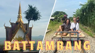 Cambodia 🇰🇭 #3 Battambang 2022. Countryside Tour, Bamboo Train, Bat Cave and the Killing Cave.