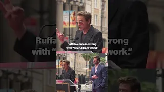 RDJ called The Avengers to help roast Chris Hemsworth during his Hollywood Star ceremony