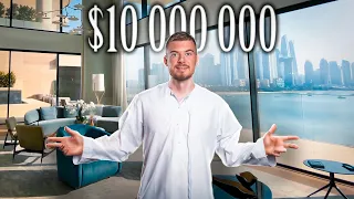 Apartment tour of $10,000,000 in Dubai. One Palm
